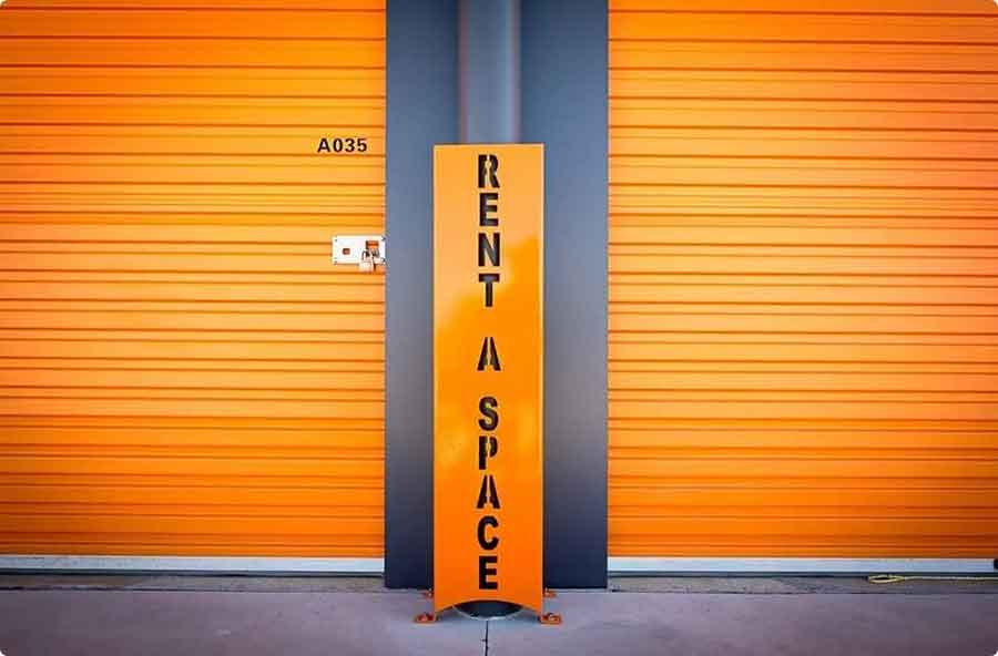 Clean, secure, safe storage space with driveway access